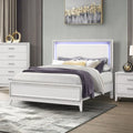 LILY WHITE KING BED (MATTRESS NOT INCLUDED)
