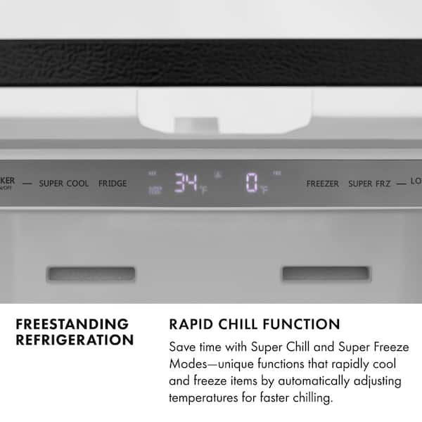 Samsung Standard Depht  Mega Capacity 29.8cu, 36" 4-Door French Door Fridge with Dual Auto Ice Maker in freezer