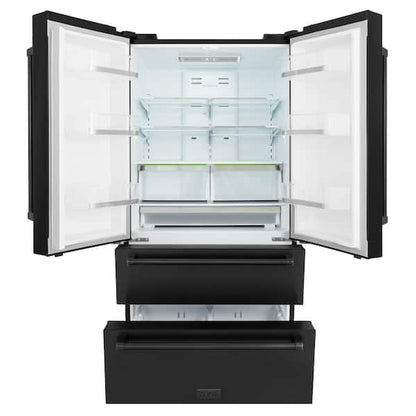 Samsung Standard Depht  Mega Capacity 29.8cu, 36" 4-Door French Door Fridge with Dual Auto Ice Maker in freezer