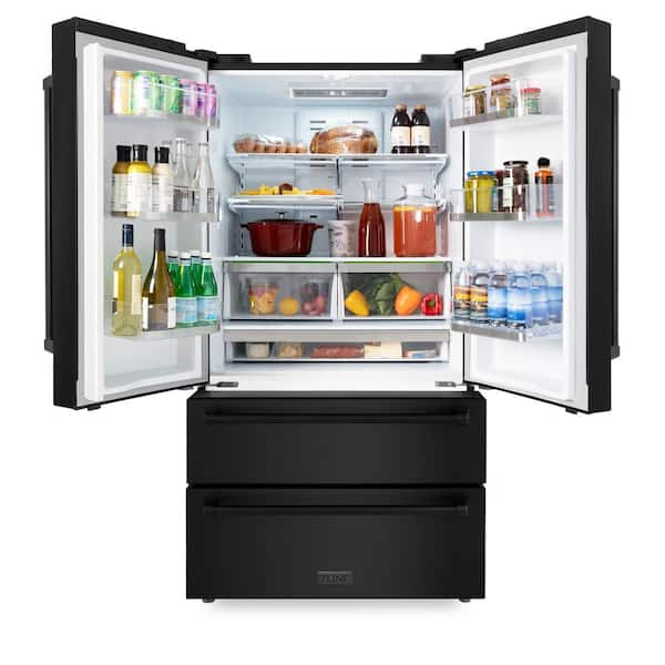 Samsung Standard Depht  Mega Capacity 29.8cu, 36" 4-Door French Door Fridge with Dual Auto Ice Maker in freezer