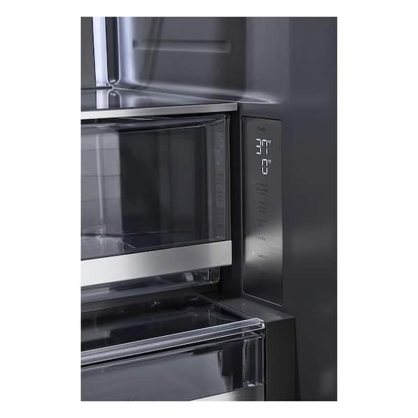 LG 36 in. STUDIO 27 cu. ft. SMART Counter Depth, 3-Door, French Door Refrigerator with Water Dispenser and Ice