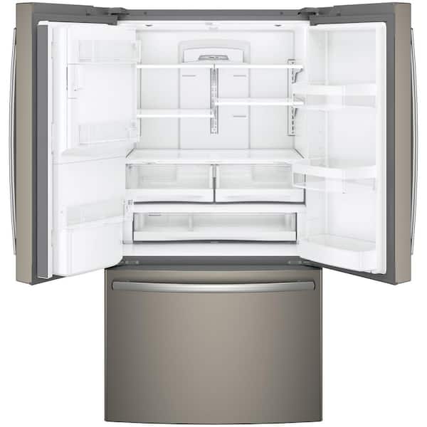 GE 27.8 cu. ft. French Door Refrigerator in Slate, Fingerprint Resistant and ENERGY STAR