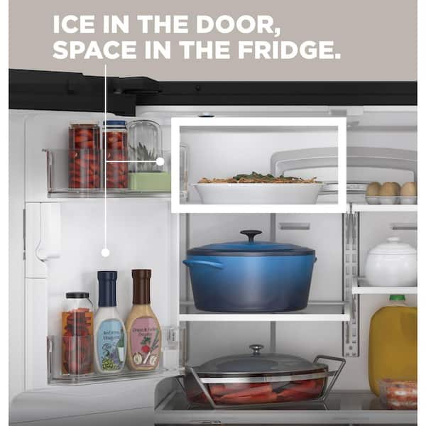 GE  25.6 cu. ft. French Door Refrigerator in Fingerprint Resistant Stainless Steel, ENERGY STAR