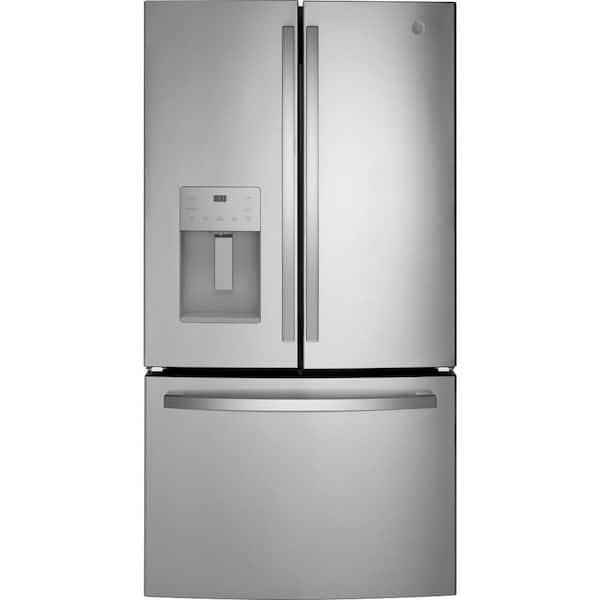 GE  25.6 cu. ft. French Door Refrigerator in Fingerprint Resistant Stainless Steel, ENERGY STAR
