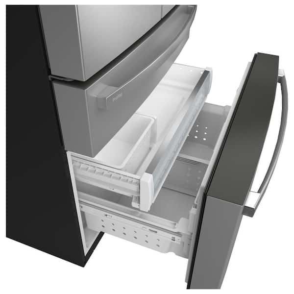 GE Profile 28.7 cu. ft. 4-Door French Door Refrigerator in Stainless Steel with Dual-Dispense Autofill Pitcher