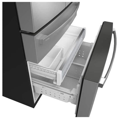 GE Profile 28.7 cu. ft. 4-Door French Door Refrigerator in Stainless Steel with Dual-Dispense Autofill Pitcher