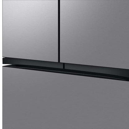 Samsung  Bespoke 30 cu. ft. Standard Depth 3-Door French Door Smart Refrigerator in Stainless Steel with Beverage Center
