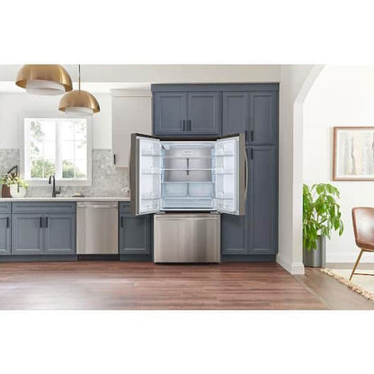 LG 27 cu. ft. Smart Counter-Depth MAX French Door Refrigerator with Internal Water Dispenser in PrintProof Stainless Steel