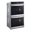 LG 9.4 cu. ft. Smart Double Wall Oven with Fan Convection, Air Fry in PrintProof in Stainless Steel