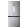LG 33 in. W. 21 cu.ft. SMART Counter Depth MAX 3-Door French Door Refrigerator with Ice Maker in PrintProof Stainless Steel