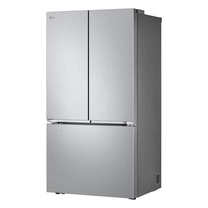 LG 36 in. 25 cu. ft. Counter-Depth MAX with Zero Clearance 3-Door French Door Refrigerator with Thin Door Design