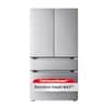 LG 30 cu. ft. SMART Standard Depth MAX French Door Refrigerator with Internal Water Dispenser in PrintProof Stainless Steel