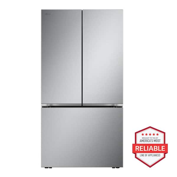 LG 27 cu. ft. SMART Counter Depth MAX French Door Refrigerator with Ice and Water, ADA Comp in PrintProof Stainless Steel