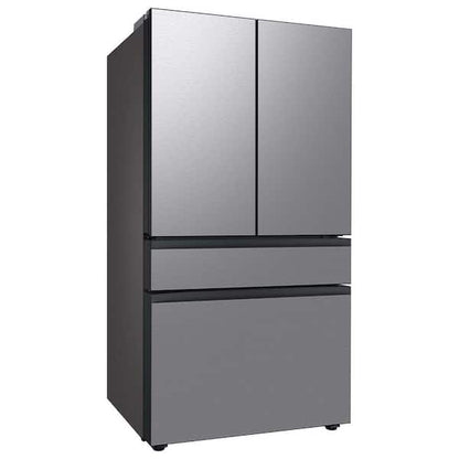Samsung Bespoke 36 in. 29 cu. ft. Standard Depth 4-Door French Door Smart Refrigerator in Stainless Steel with Beverage Center