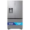 Samsung 36 in. 31 cu. ft. Mega Capacity Standard Depth 3-Door French Door Refrigerator in Stainless Steel with Four Types of Ice