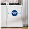 GE 7.2 cu. ft. vented Electric Dryer in White with Auto Dry and Extended Tumble