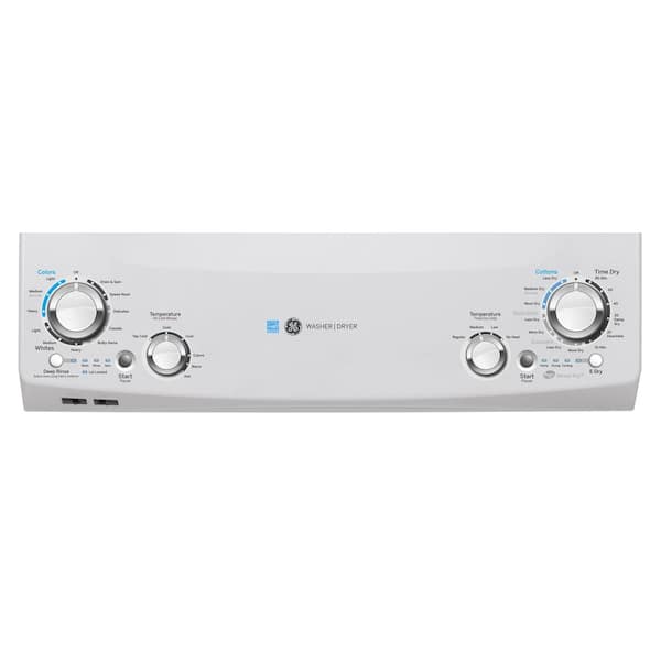 GE 3.9 cu. ft. Washer 5.9 cu. ft. Gas Dryer Combo in White, ENERGY STAR