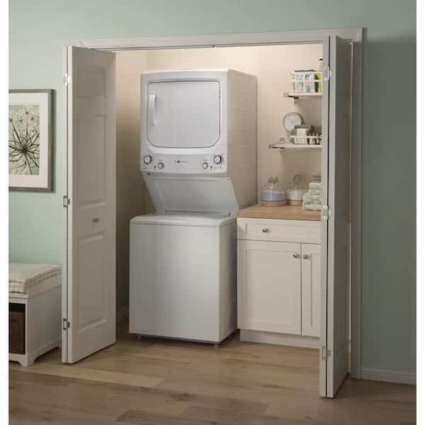 GE 3.9 cu. ft. Washer 5.9 cu. ft. Gas Dryer Combo in White, ENERGY STAR