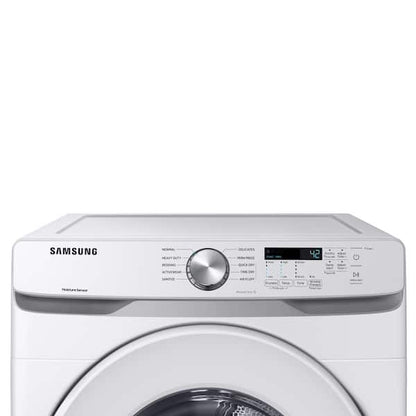Samsung 7.5 cu. ft. Vented Stackable Electric Dryer in White with Sensor Dry